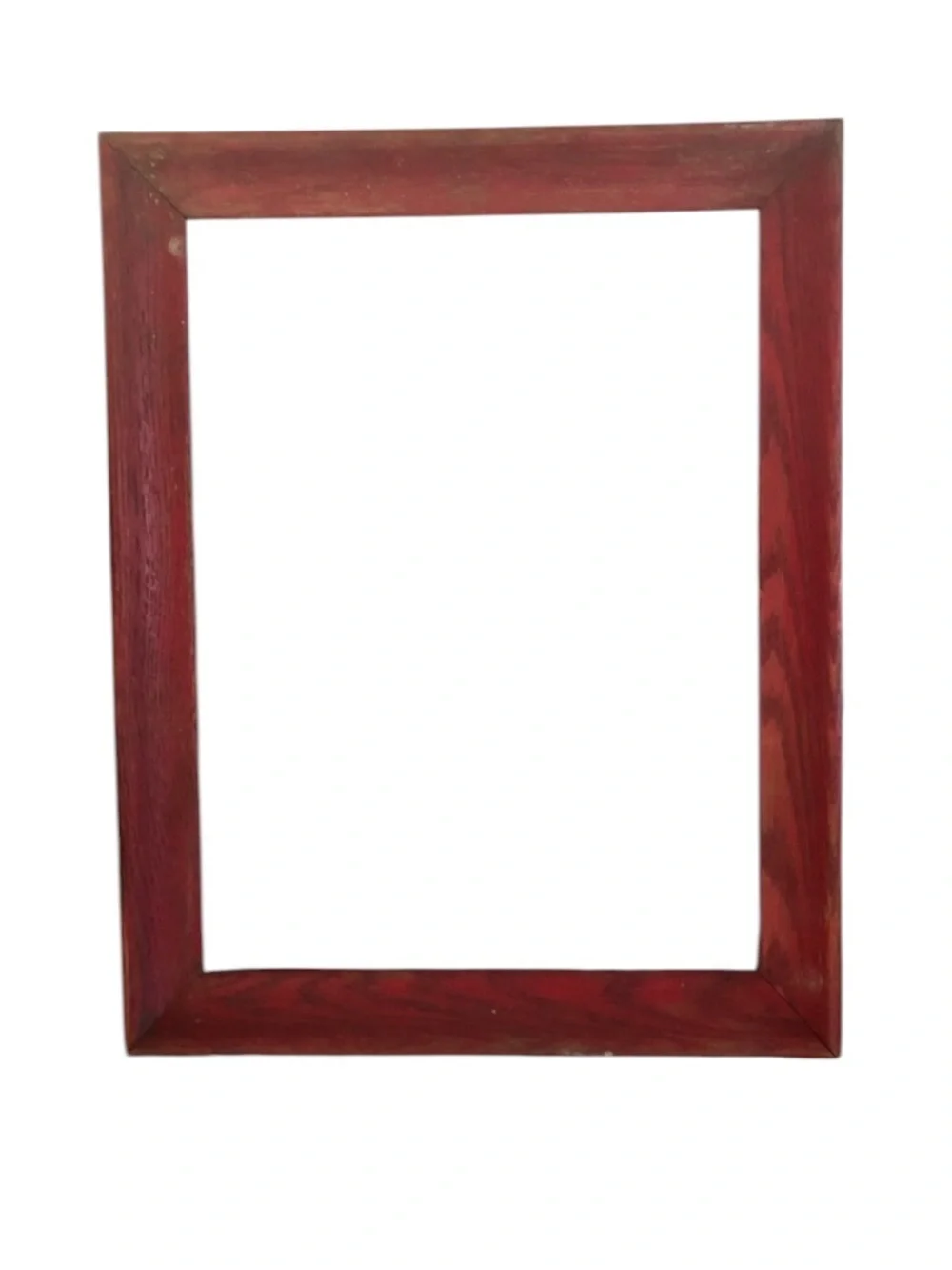 Vintage Red Wood Frame